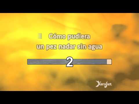 Karaoke Vivir sin aire   Maná