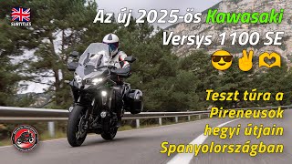 A 2025-ös Kawasaki Versys 1100 🔥 Jobb, mint az ezres? 🇪🇸