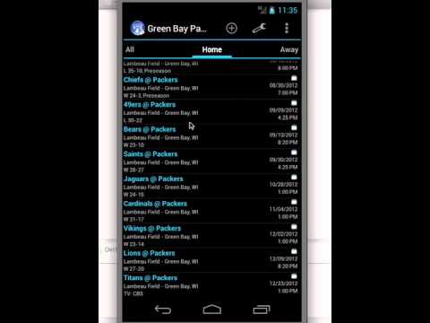 Sports Calendar Video