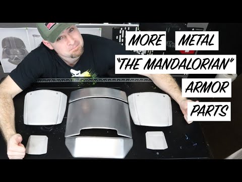 MORE METAL "THE MANDALORIAN" ARMOR PARTS