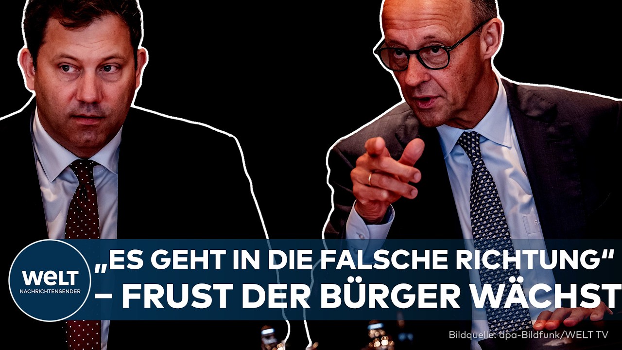 DEUTSCHLAND: „Es wird an den falschen Ecken gespart" – Bürger üben harte Kritik an Schwarz-Rot