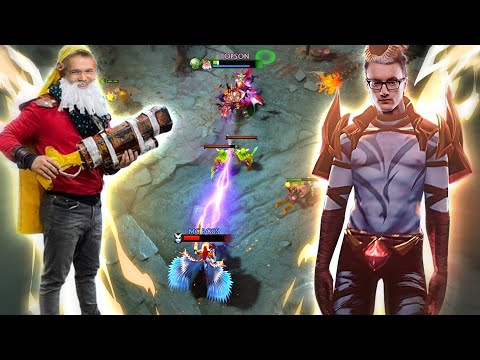 This is Topson's weapon against Miracle's QoP Mid!