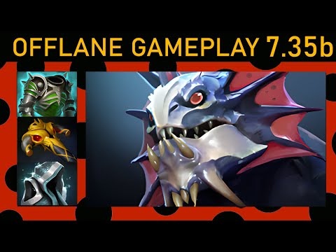 ⭐SaberLight Slardar 20+ Kills! Offlane Gameplay 7.35b - Dota 2 Top MMR