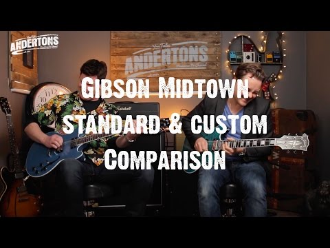 Guitar Paradiso - Gibson Midtown Standard & Custom Comparison