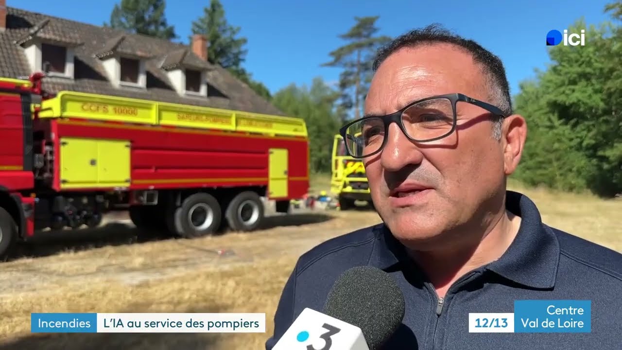 FireGard sur France 3 : l'IA au service des pompiers en Sologne