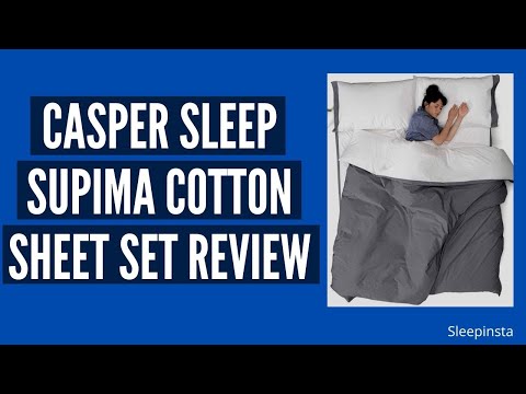 Casper Sleep Supima Cotton Sheet Set Review | Are Casper Sheets Worth It?