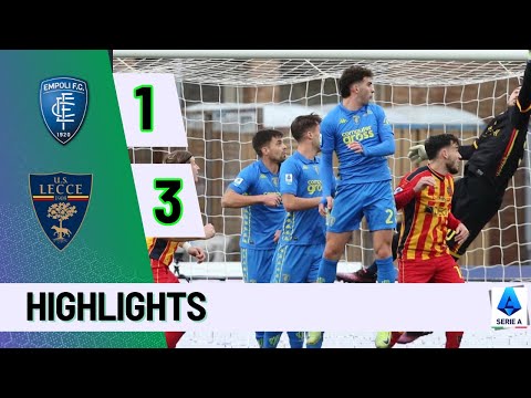 Empoli - Lecce | 1-3 | Highlights | Serie A 2024-25 | empoli lecce