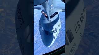Mid air refueling #refueling #shortsfeed #army #airforce
