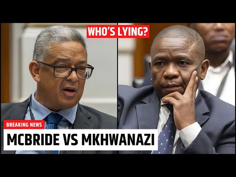 Parliament CHAOS: McBride Calls Out Mkhwanazi for "Prosecutable" Interference!?