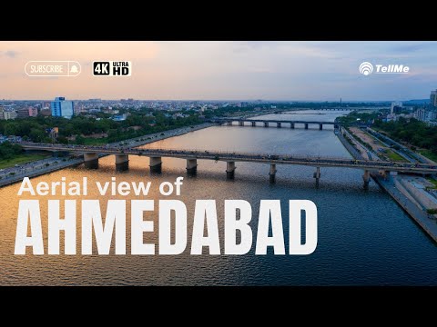 Aerial Ahmedabad: Exploring Gujarat's Vibrant Metropolis in 4K | Gujarat Tourism