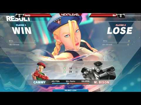 Street Fighter 5 Tournament: Next Level Battle Circuit V.24 - Danslip (Cammy) vs Mav (M. Bison)