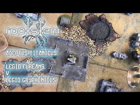 Titanicus Batrep, legio fureans V Legio Gryphonicus