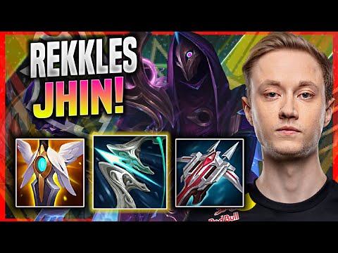 REKKLES PERFECT GAME WITH JHIN GALEFORCE! - G2 Rekkles Plays Jhin ADC vs Kalista! | Season 11