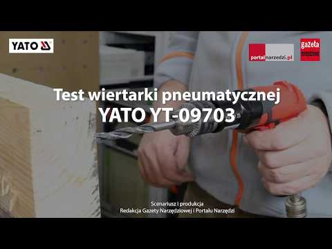 Дрель пневматическая YATO с цангой для сверл до 10 мм, 6.3 Bar, 113 л/мин Дрель пневматическая YATO с цангой для сверл до 10 мм, 6.3 Bar, 113 л/мин