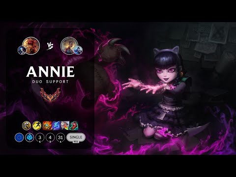 Annie Support vs Rell - EUW Grandmaster Patch 13.12
