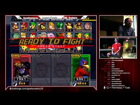 Geeksboro Melee Weekly 25 - TipsyChemistree vs KNK Rayburn
