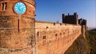 preview picture of video 'how to DJI Phantom 2 lesson Bamburgh castle'