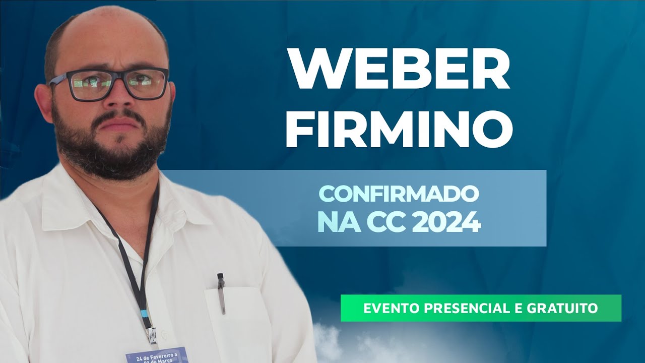 O FALSO ENTENDIMENTO DA MISERICORDIA DE DEUS  [ + Weber Firmino ] Confirmado na CC2024