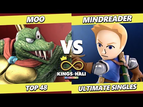 Kings of Hali 8 - Moo (King K Rool) Vs. MindReader (Mii Swordfighter) Smash Ultimate - SSBU