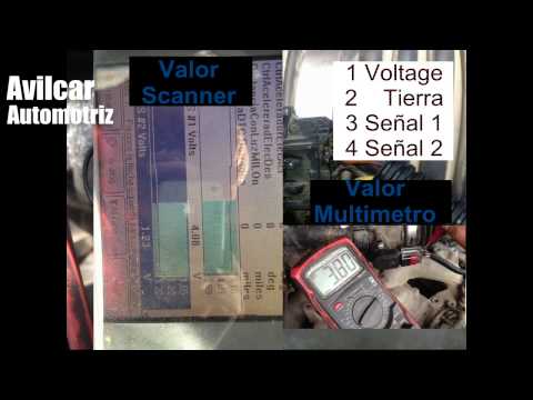 Probar TPS 4 Cables Test Throttle Position Sensor 4 Wires