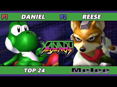 Xanadu Legends - Daniel (Yoshi) Vs. reese (Fox) Smash Melee - SSBM