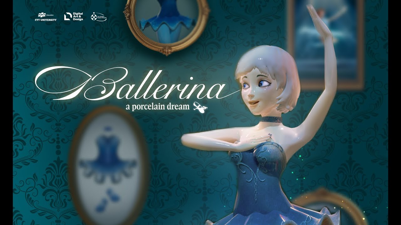 Ballerina - A Porcelain Dream - Short animation