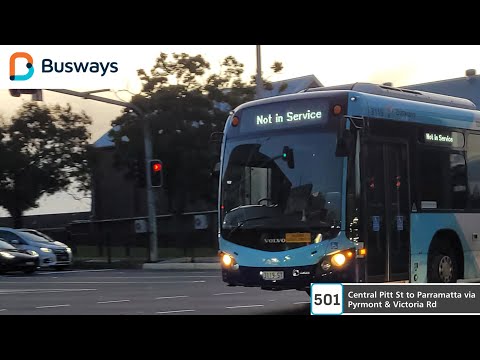 Busways Ryde 3119 ST Volvo B8RLE Euro 6 Custom CB80 bus ride.
