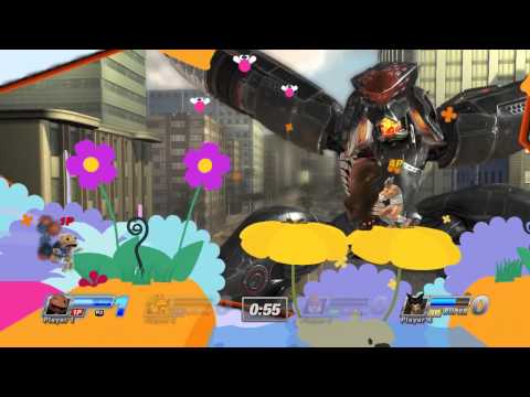 PlayStation All-Stars Battle Royale gameplay