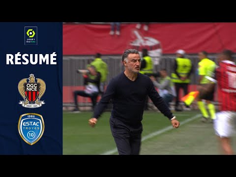 OGC NICE - ESTAC TROYES (1 - 0) - Résumé - (OGCN - ESTAC) / 2021-2022