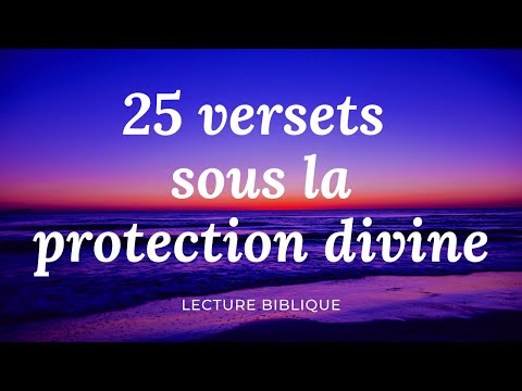 25 VERSETS SOUS LA PROTECTION DIVINE — TON ABRI ET TA FORTERESSE  l  Canal d'Encouragement by Prisca