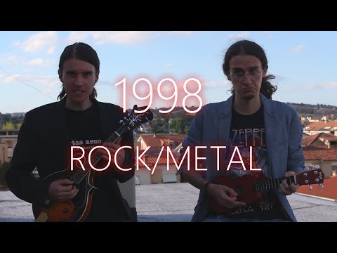 Year 1998 in 2 minutes (ROCK/METAL)