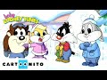 Saving The SNOWMAN ️ Baby Looney Tunes Cartoonito