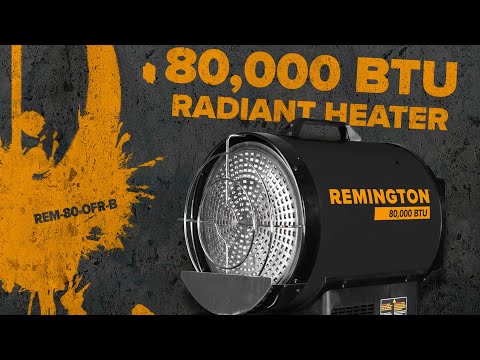 Remington® | 80,000 BTU SilentDrive® Radiant Heater