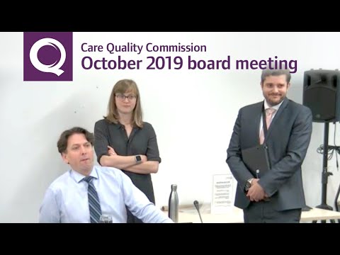 CQC Board Meeting – October 2019