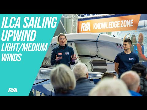 ILCA (LASER) SAILING IN LIGHT/MEDIUM WIND with British Sailing Team's Sam Whaley & Hannah Snellgrove