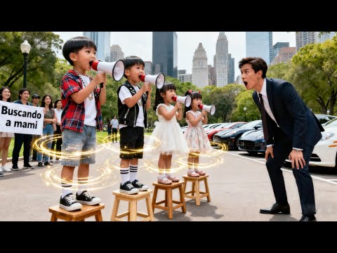 Los trillizos eligen una mamá chica común que eligieron resulta ser madre biológica!Sorpresa final