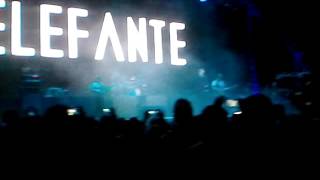 Viendo a Elefante n el Mich Latin Fest cn mi Páris