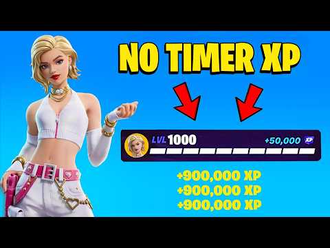 NEW BEST *NO TIMER* FORTNITE XP MAP to FARM & LEVEL UP FAST in FORTNITE CHAPTER 7! (163,000!)