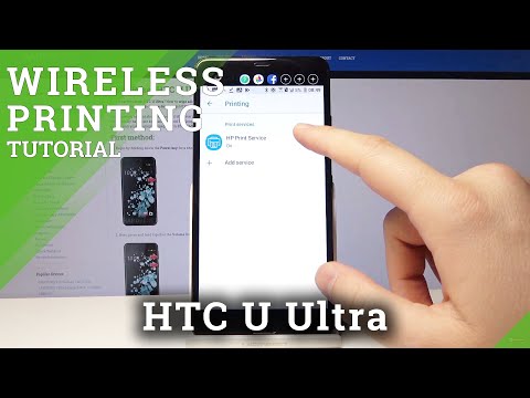 How to Find Wireless Printing Options in HTC U Ultra – Connect to Printer
