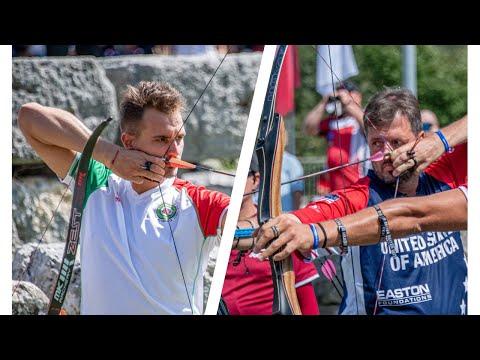 Nikola Kos v Kenneth Rienas – traditional men bronze | Terni 2022 3D Championships