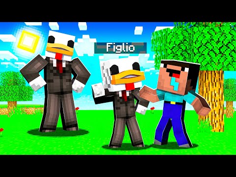 MIO FIGLIO HA UN NUOVO AMICO SU MINECRAFT