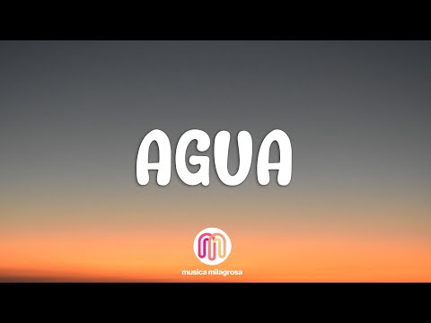 Tainy, J Balvin - Agua (Letra/Lyrics)