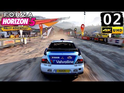 Forza Horizon 5 Rally Adventure Gameplay Walkthrough Part 2 - PC 4K 60FPS No Commentary
