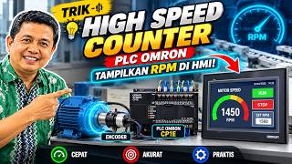 Download lagu Omron PLC High-Speed Counter Trick: Display RPM on HMI! mp3