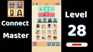 Connect Master Level 28 Walkthrough 🧩 | Match Puzzle | Puzzle Solutions & Tips | Go Answer