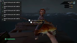 Selling the rarest fish in sea of thieves