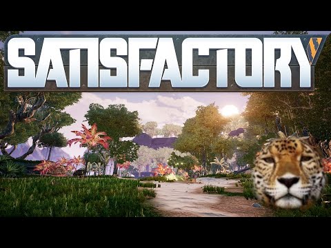 Satisfactory Base Tour - Update #3, pipes, hypertubes, sinks/shop, factory cart!