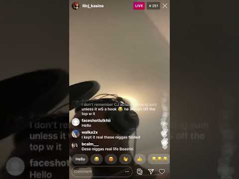 lil CJ kasino in the Studio