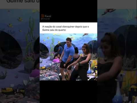 Gustavo cowboy e key A reação do casal cloroquiner depois quê guimé saiu do quarto o deboche,BBB#bbb