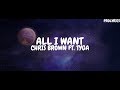 Chris Brown - All I Want (Lyrics) ft. Tyga